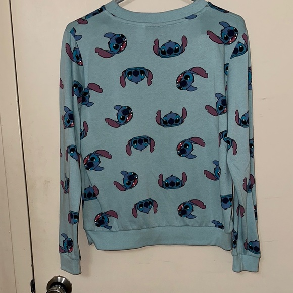 Disney Stitch Blue Women's Sweater - Picture 3 of 3